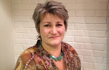 November 2014: Besøk av Birgith Gellein, leder ved Sarpsborg krisesenter. 