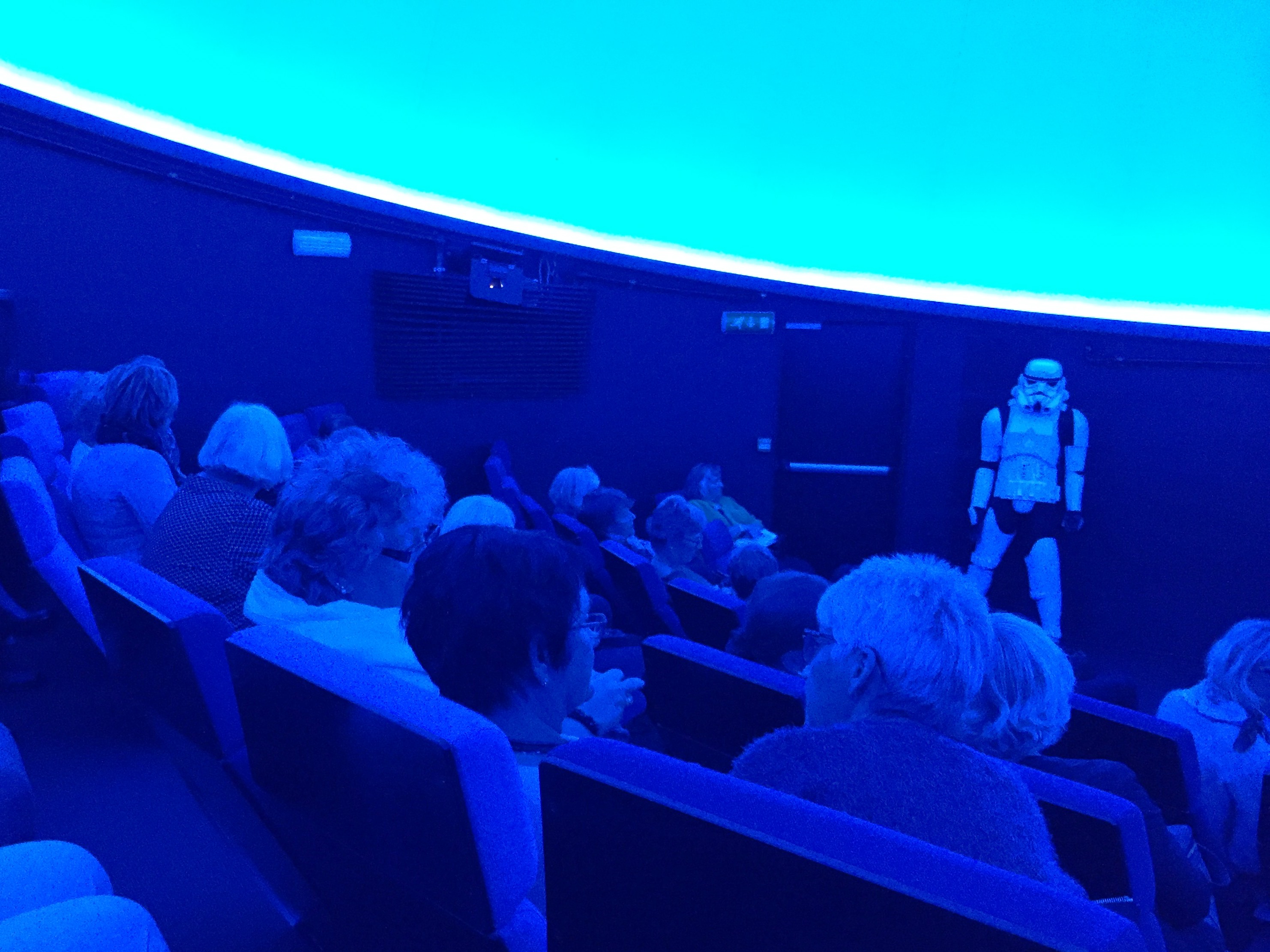 Distriktsmøtet 2016: En spennende ferd i verdensrommet fra Planetariet.