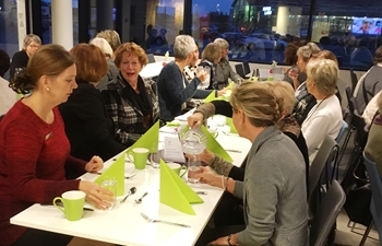 Distriktsmøtet 2016 på INSPIRIA: Vi fikk nydelig middag i kaféen